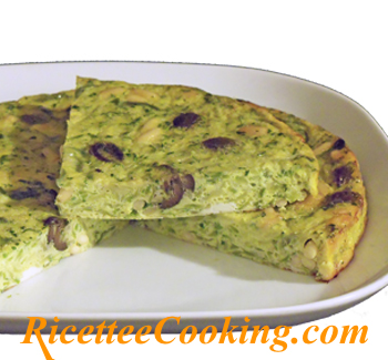 Frittata di zucchine e pinoli